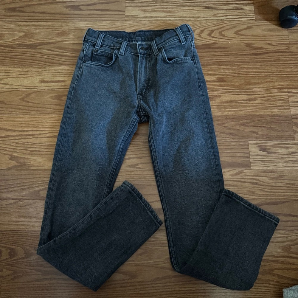 Black Levi’s jeans